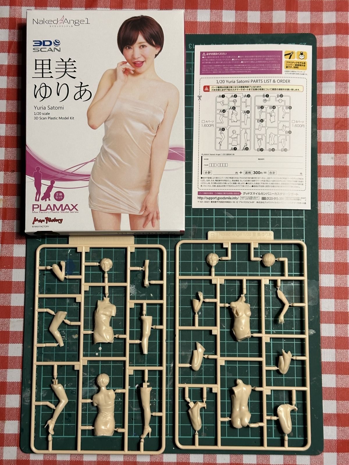 芸能人 naked PLAMAX Naked Angel 1/20 里美ゆりあ - 芸能人、タレント