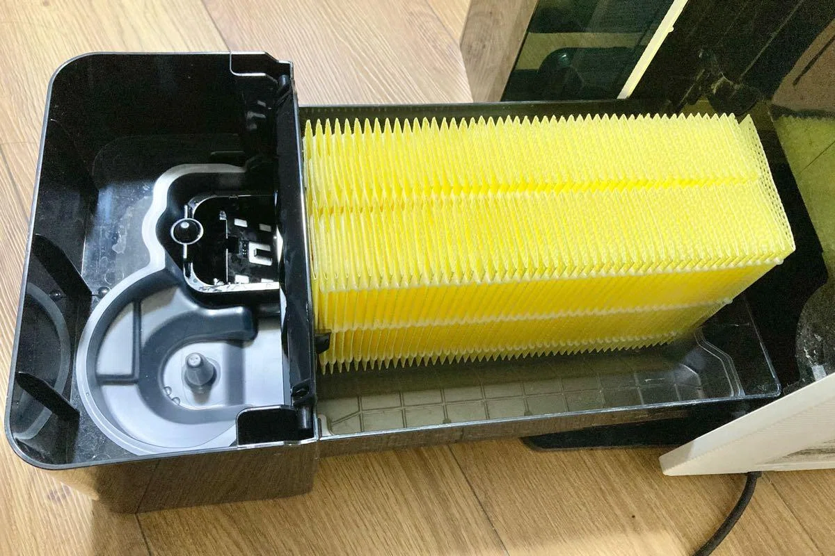 ダイニチ工業の加湿器フィルターに使い捨て版が出たから買ったら爆速で