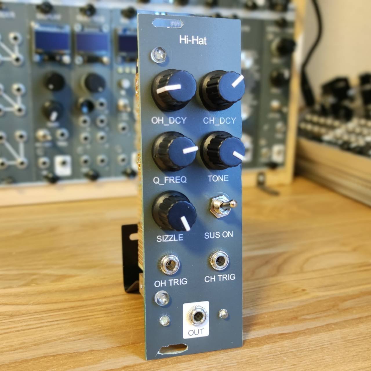 $6 Metallic Hi-Hat - DIY Eurorack Modular Synthesizer $6 Metallic Hi-Hat - DIY Eurorack Modular Synthesizer