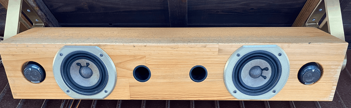 自作アンプ！ BOSEのスピーカーと相性抜群！ BOSE アンプ・スピーカー