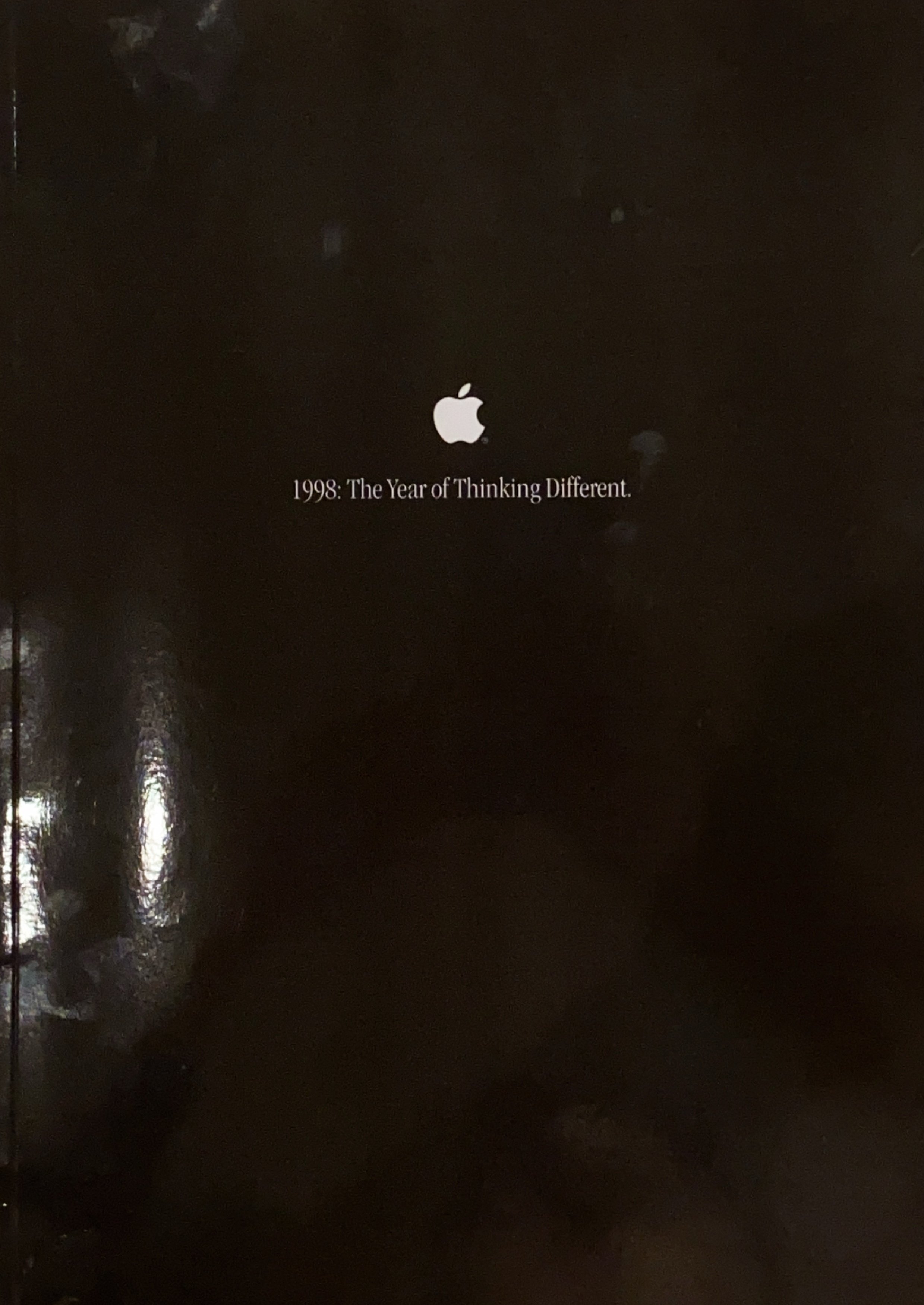 Apple『Think different.』広告用フラッグ（新品） 広告 ポスター 雑貨 小物 写真 企業 アップル Technology