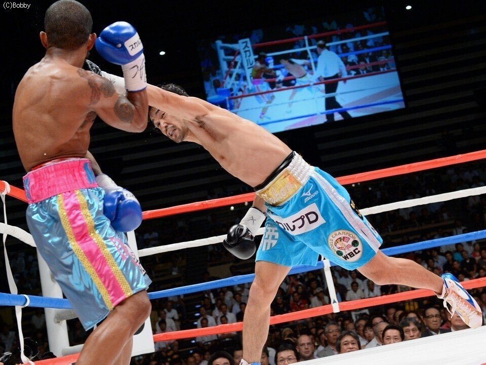 ひかがみ」が生む山中慎介のゴッドレフト【武道×ボクシング】｜BOXING