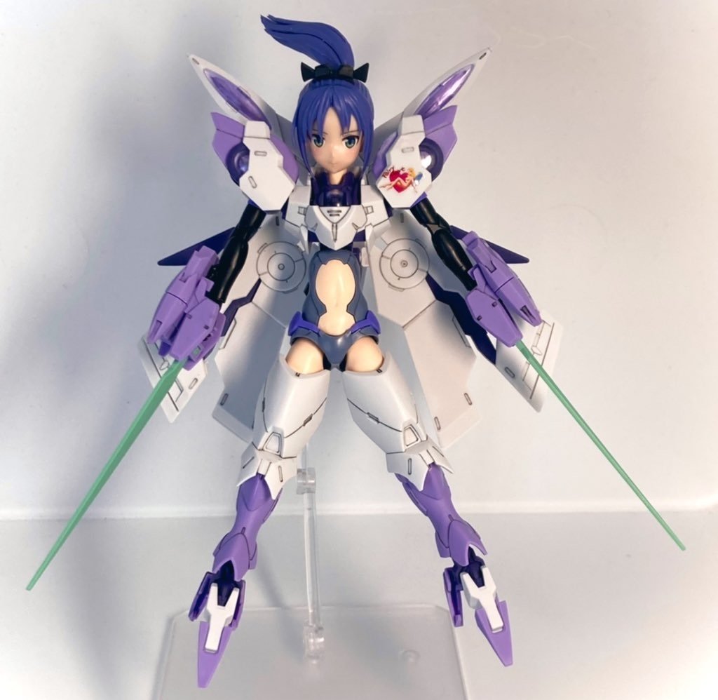 30ms ベギルペンデ　ミキシング 完成品 美プラ]べギルペンデをMS少女化！30MSお手軽ミキシング - YouTube