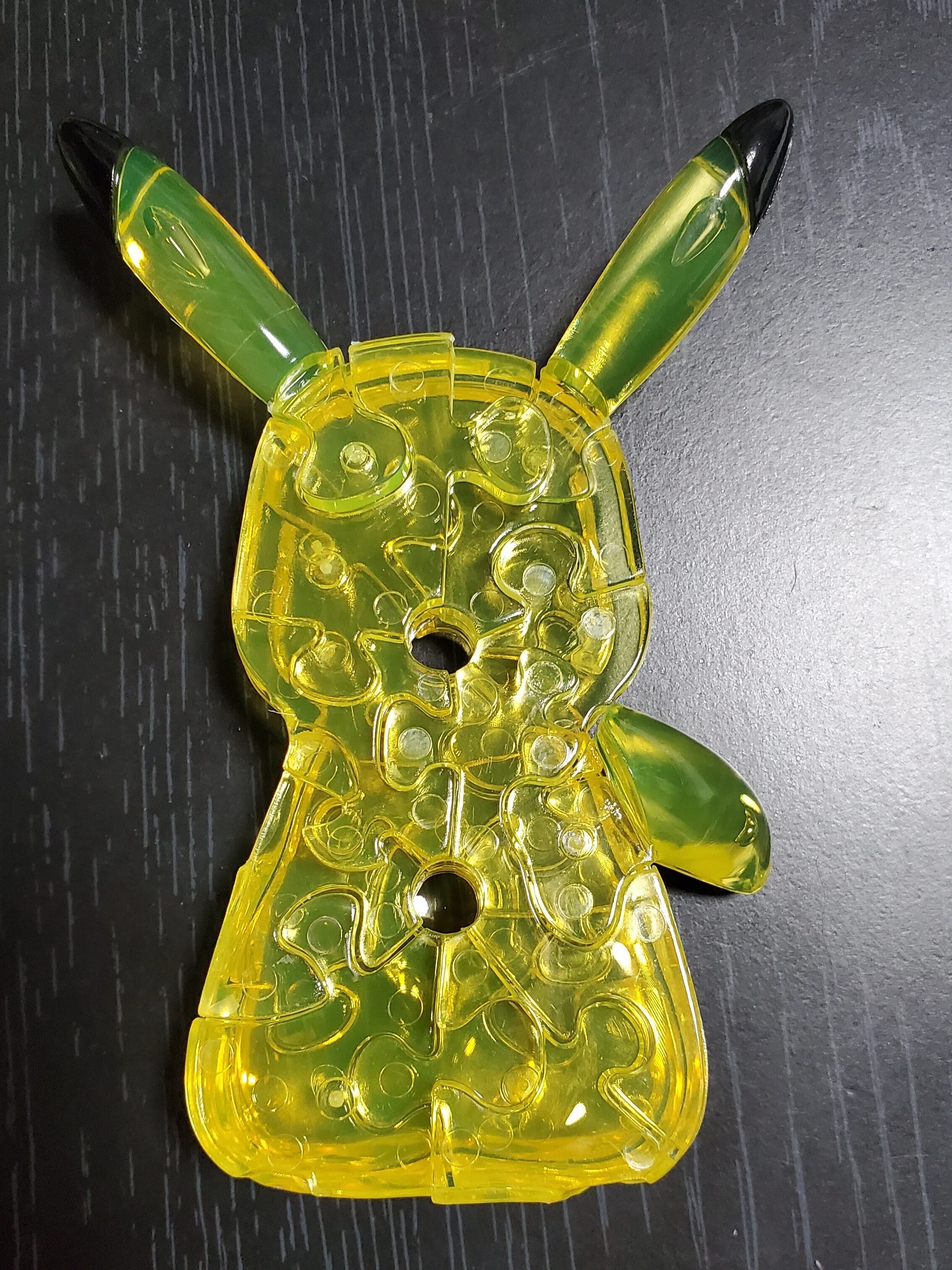 ポケモン】ピカチュウのクリスタルパズルを組み立てた結果｜空目