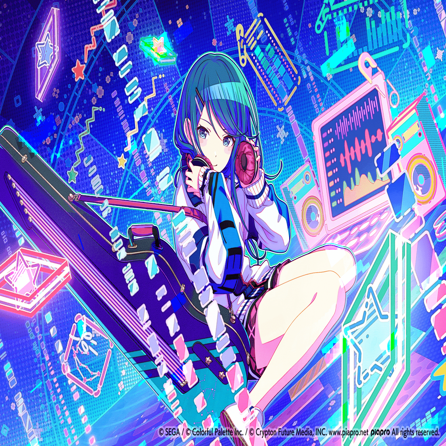 メンバーイラスト制作インタビュー「NEON universeガチャ」｜Colorful