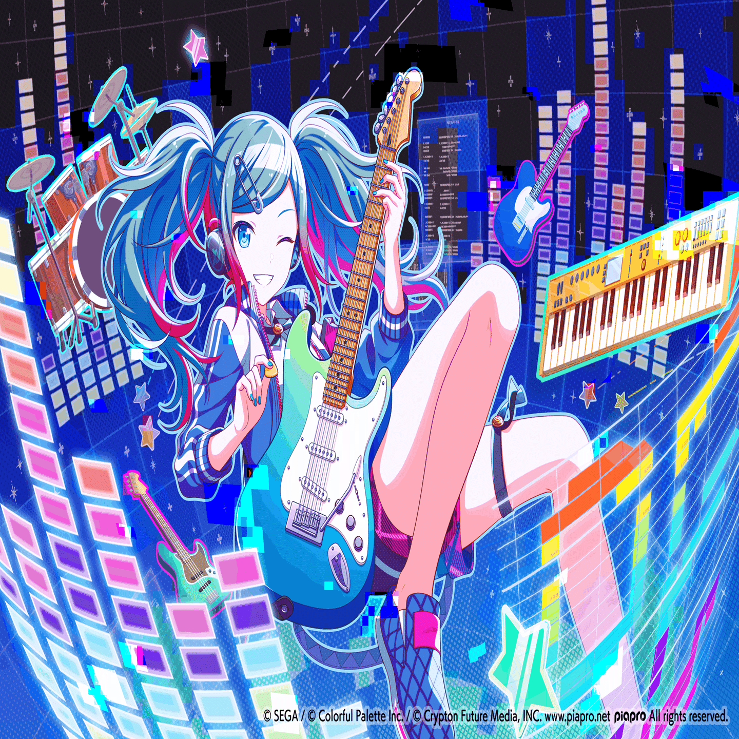 メンバーイラスト制作インタビュー「NEON universeガチャ」｜Colorful