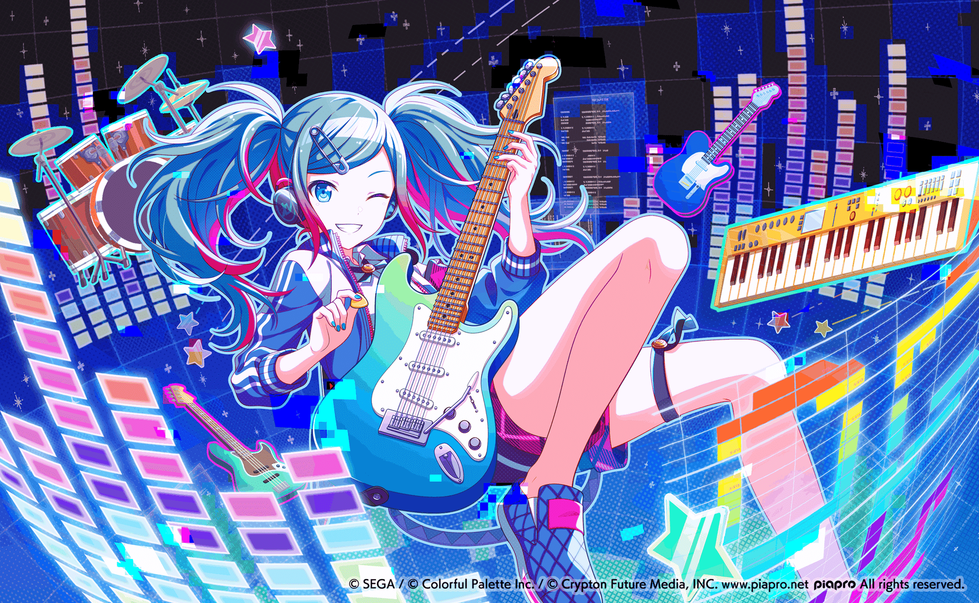 メンバーイラスト制作インタビュー「NEON universeガチャ」|Colorful メンバーイラスト制作インタビュー「NEON universeガチャ」|Colorful