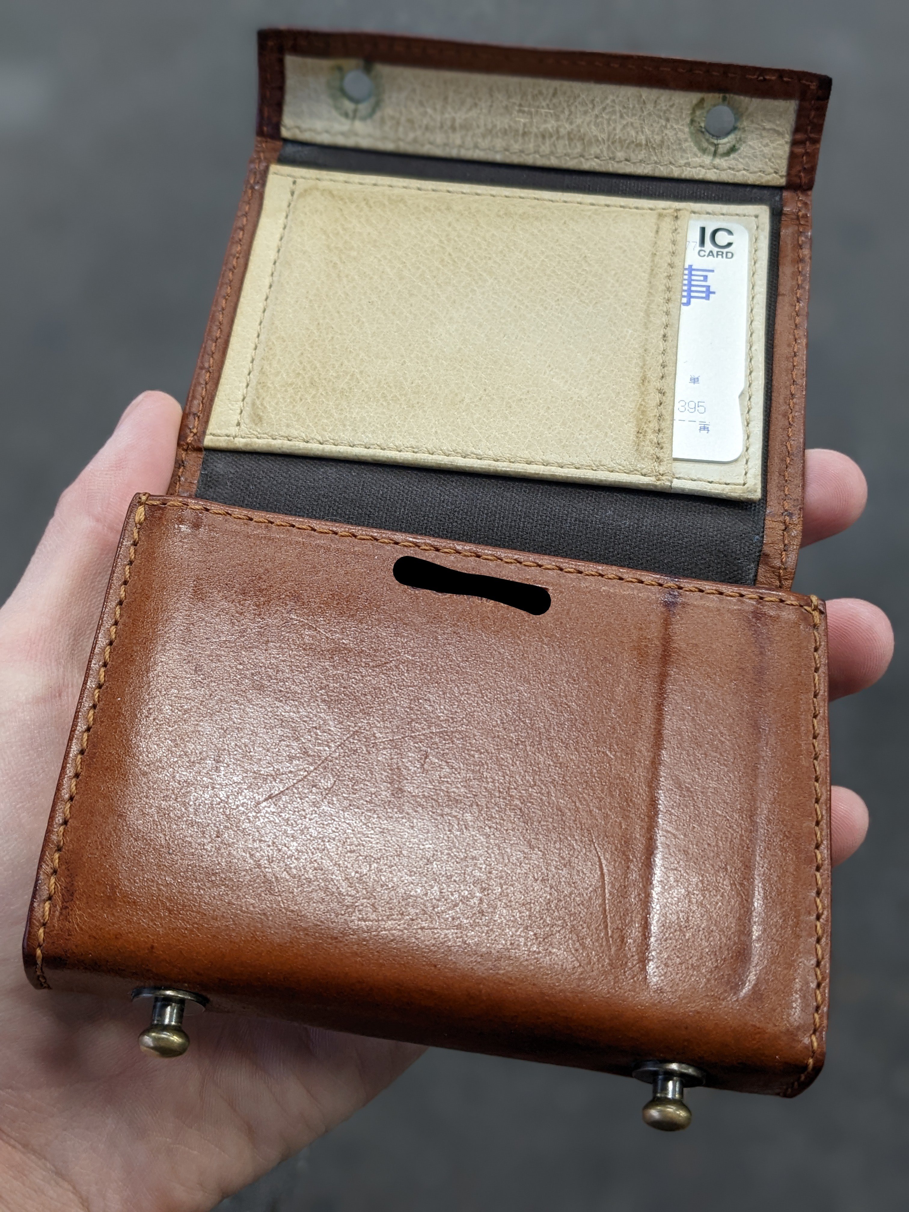 エムピウ　ミッレフォッリエ　グリージョ エムピウ ミッレフォッリエ P30 正規品 折り財布 グリージョ