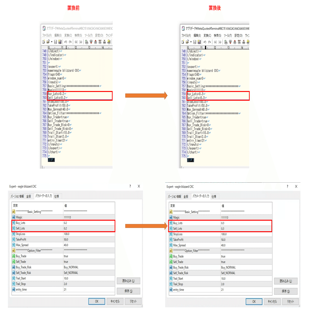 MT4に張った多数のチャートの設定をまとめて変更する方法｜たくみ