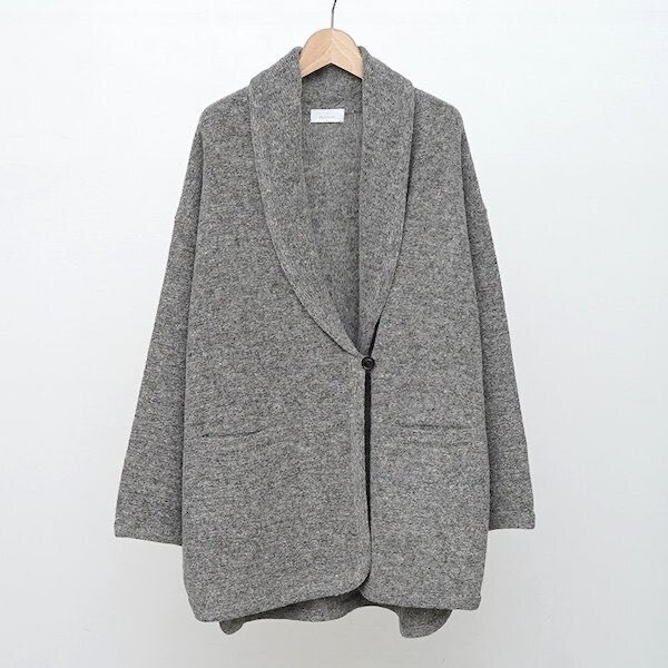 Phlannel】新作入荷!Felt Wool Knit Shawl Collar Coat Phlannel】新作入荷!Felt Wool Knit Shawl Collar Coat