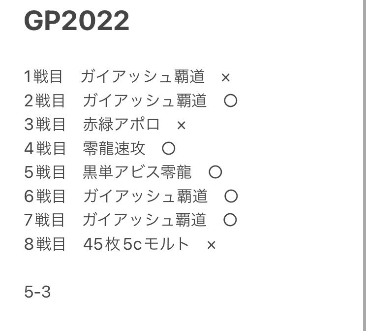 CS優勝】【全文無料】GP前後のアナカラーダークネスについて《更新1