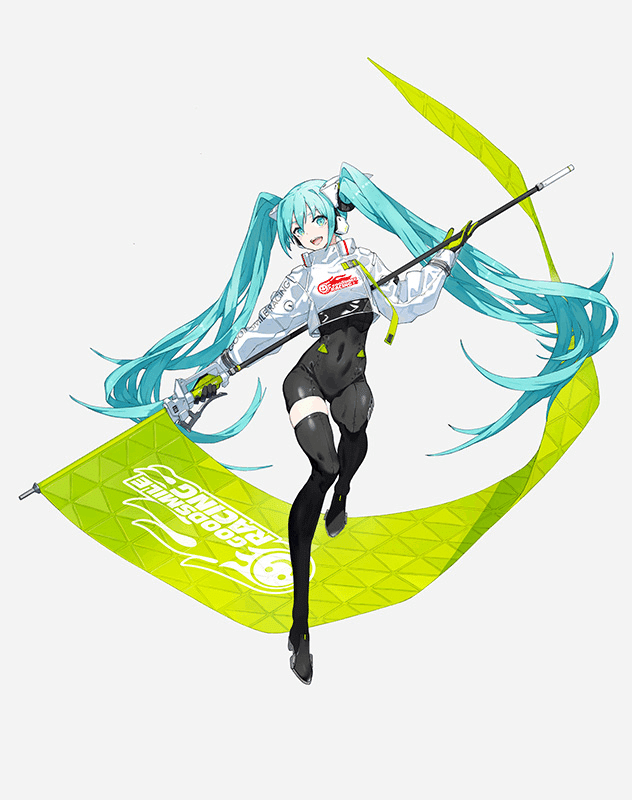 GOODSMILE RACING 2022 チームスタッフ レプリカパーカー 初音