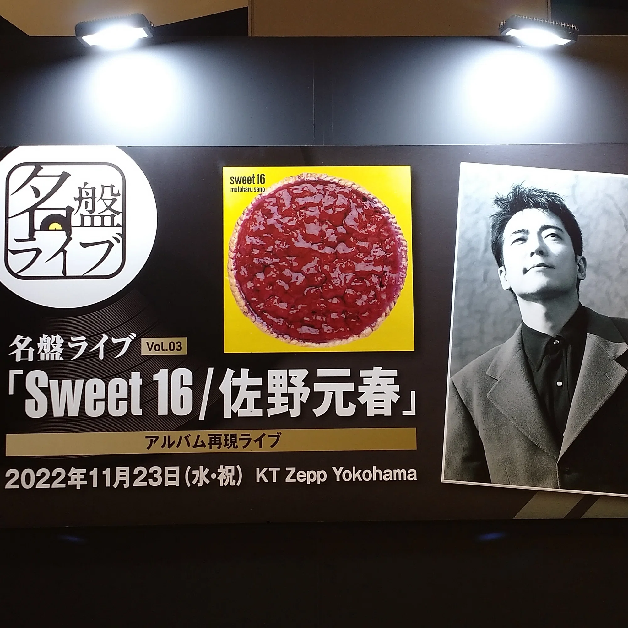 名盤ライブ sweet16/佐野元春』 体感と雑感。｜hocchi