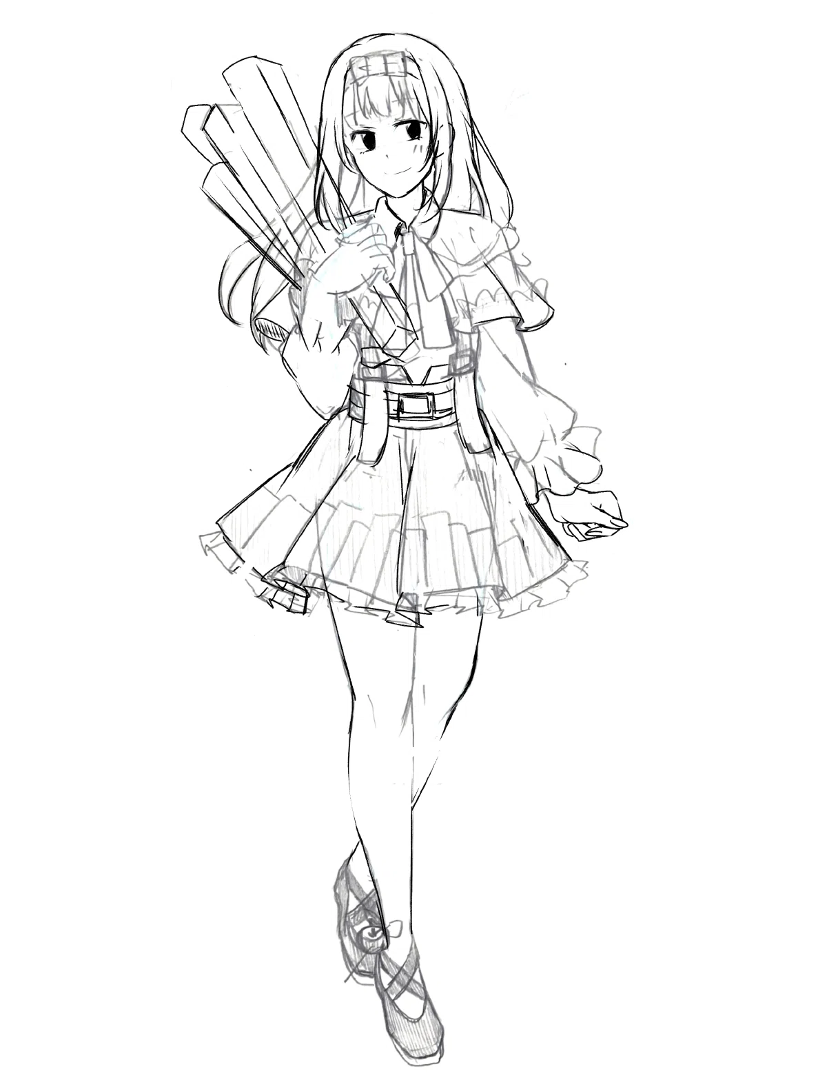 うちの子フード】野菜スティックちゃん＊イラスト制作過程｜柑橘コウ