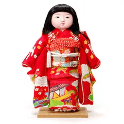 伝統的な日本の手作り人形 197.日本人形著作権協会登録作品第1号「伝統工芸品にだって著作権は