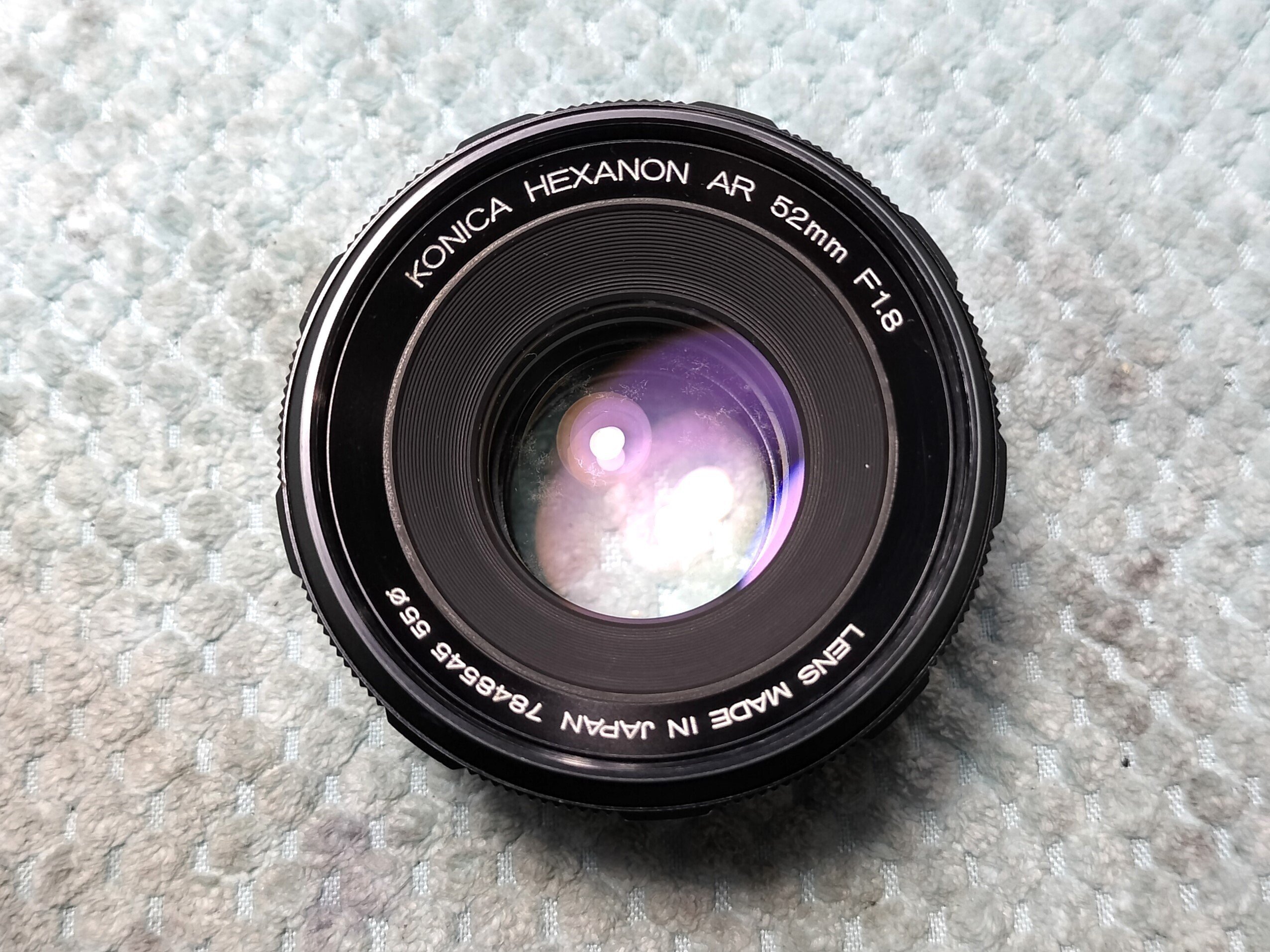 【美品】Konica Hexanon 52mm f1.8  隠れた良玉