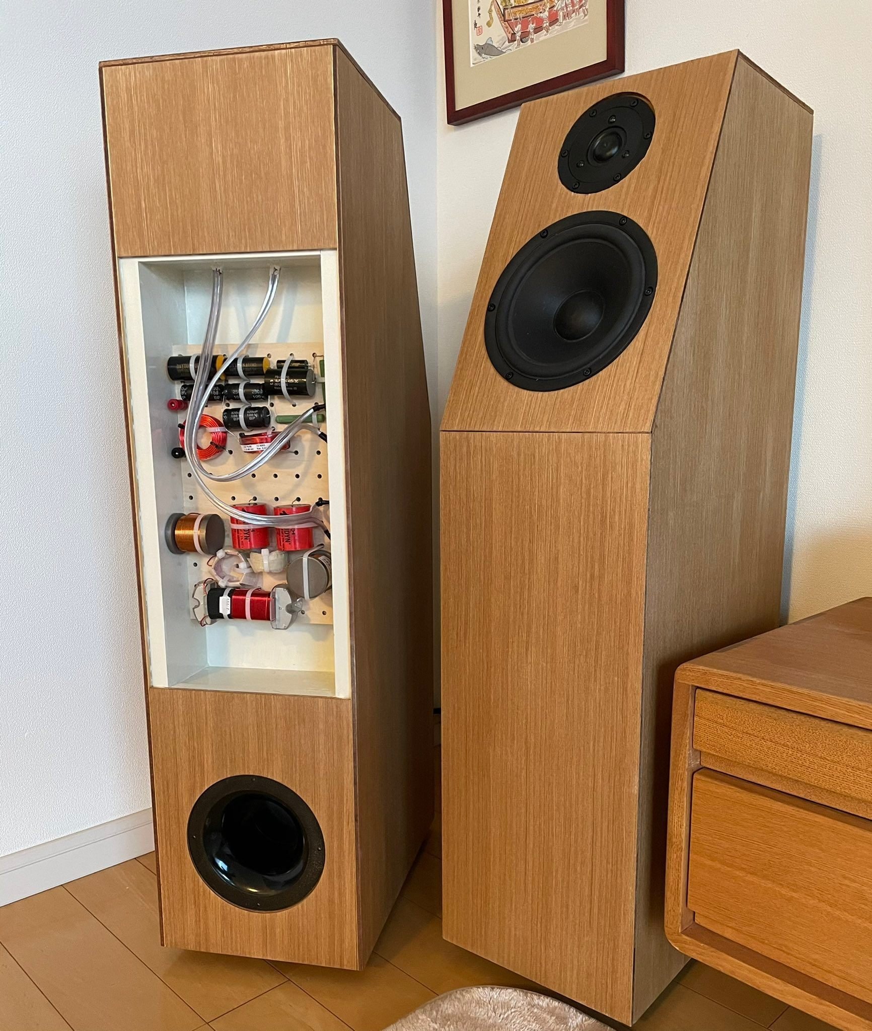 大型2WAYバスレフと5次楕円関数フィルタを作る【前編】｜W. Hirasawa