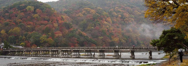 嵐山 (PENTAX K-1 Mark II, smc PENTAX-FA 28mm F2.8 AL, f/5.6, 1/25s, ISO 100)