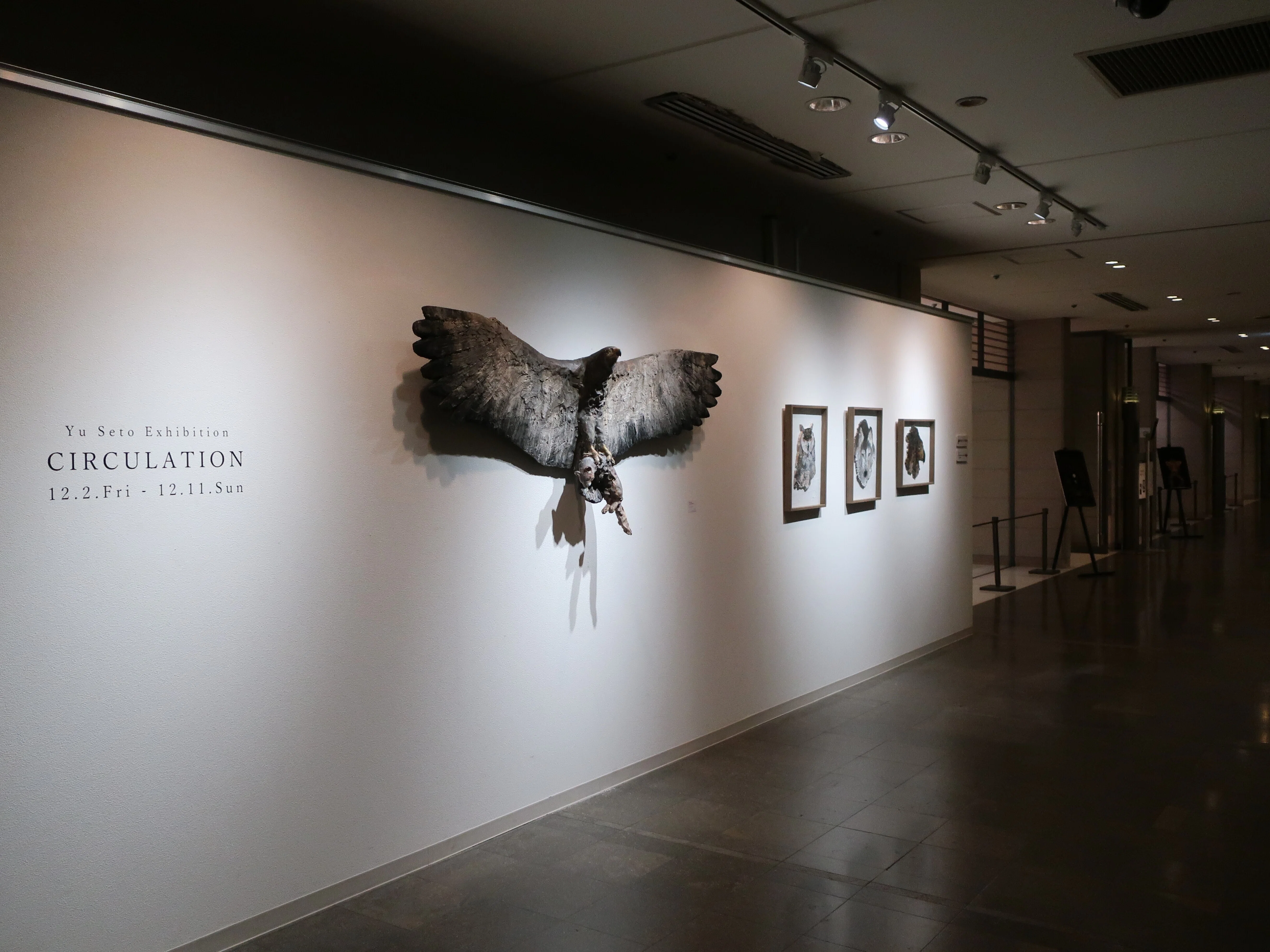 彫刻家・瀬戸優さん 個展『CIRCULATION』at Bunkamura Gallery｜Naomi