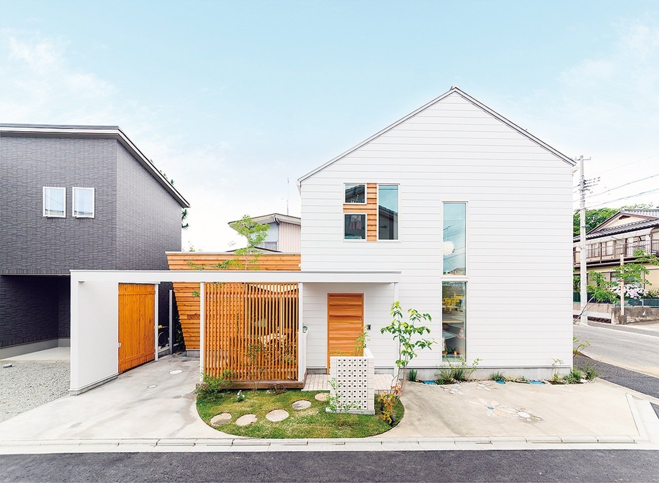 住宅外観】白系の金属外壁の事例を紹介します!|アイジー工業 住宅外観】白系の金属外壁の事例を紹介します!|アイジー工業