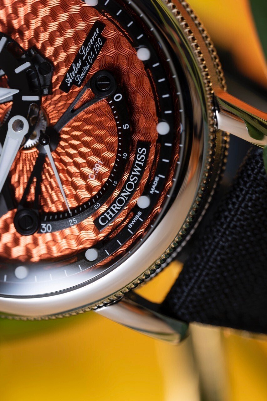 オープンギア レ・セック タイガー CH-6923-ORBK｜CHRONOSWISS
