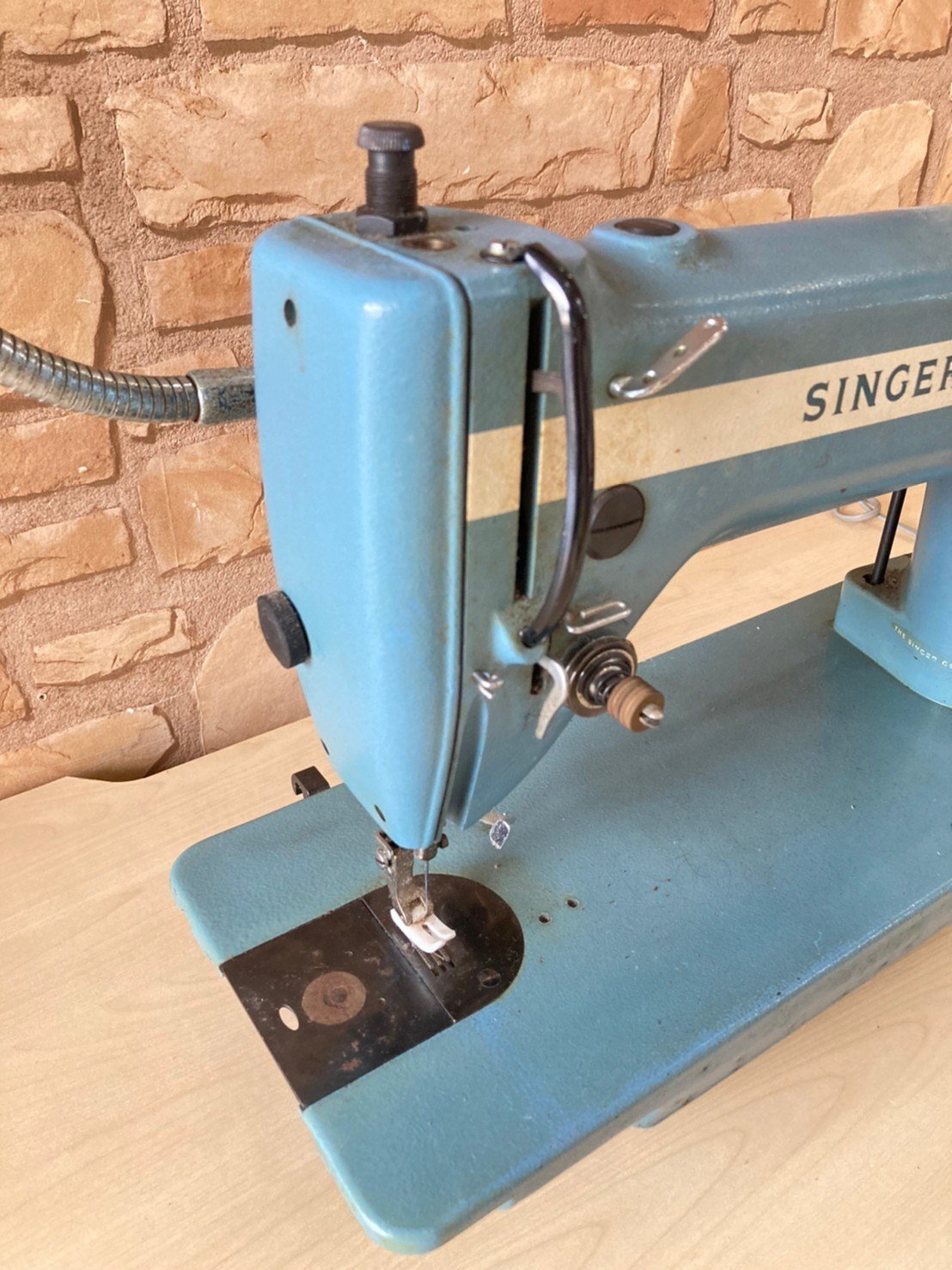 大変希少】【名機】SINGER 188u 厚ぼったく ブルーチャンピオン 職業用 