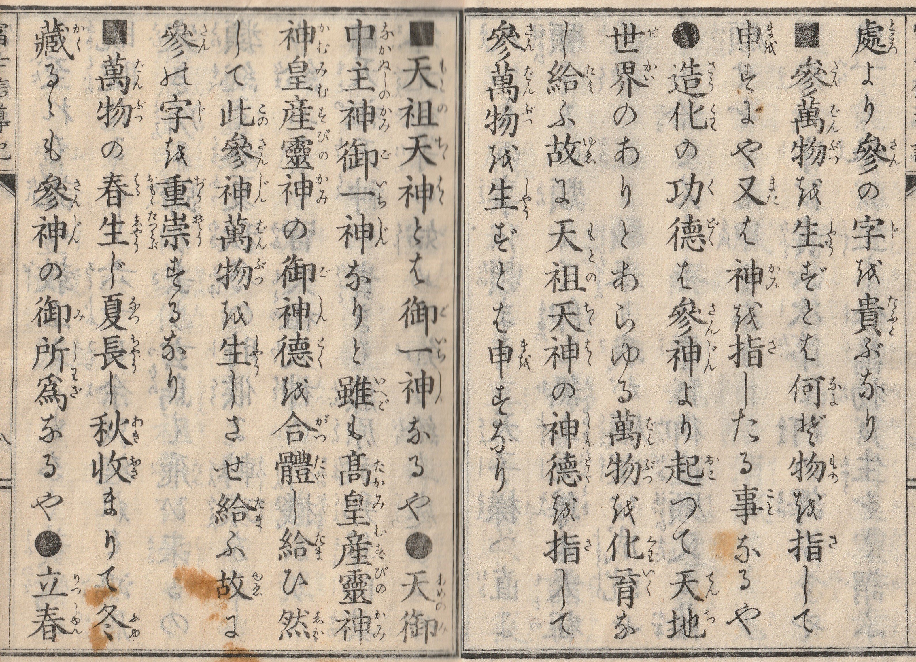 天祖天神は御一神なのですか?古文書『富士信導記』解読③|た 天祖天神は御一神なのですか?古文書『富士信導記』解読③|た