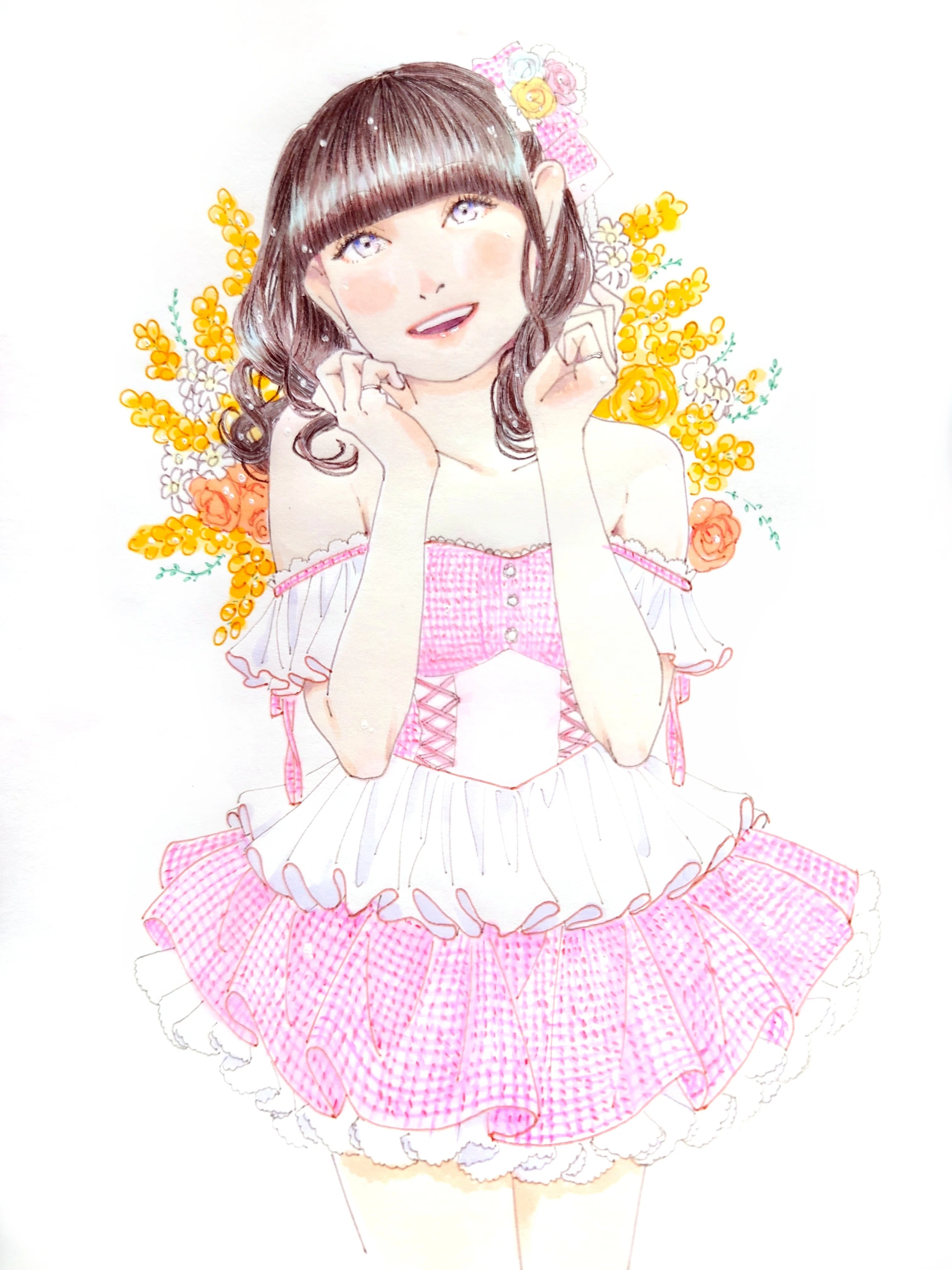 わたしのゆかりんのかきかた！｜こまちゃん