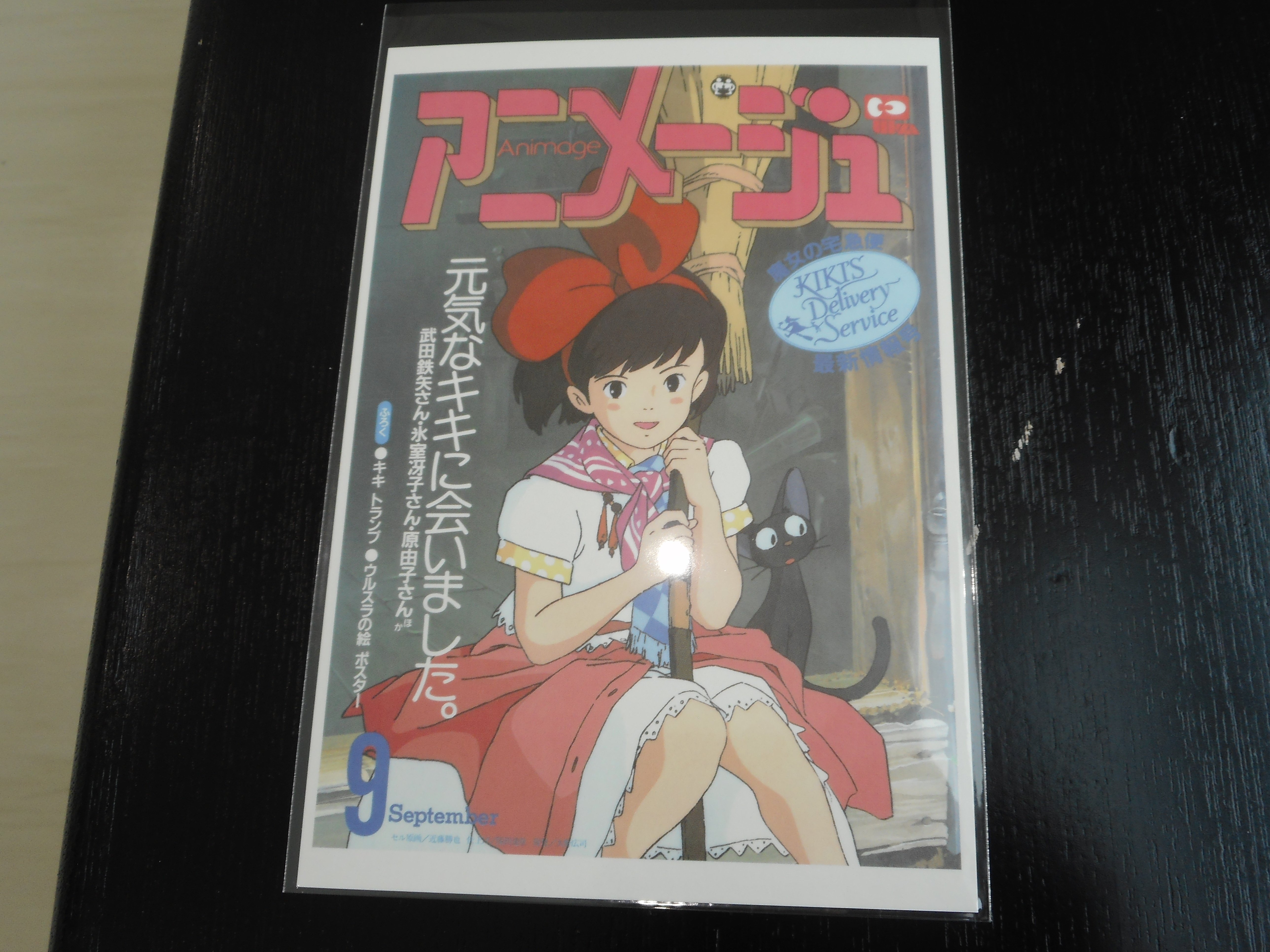 ウルスラの絵 アニメージュ＋ナウシカ絵はがき