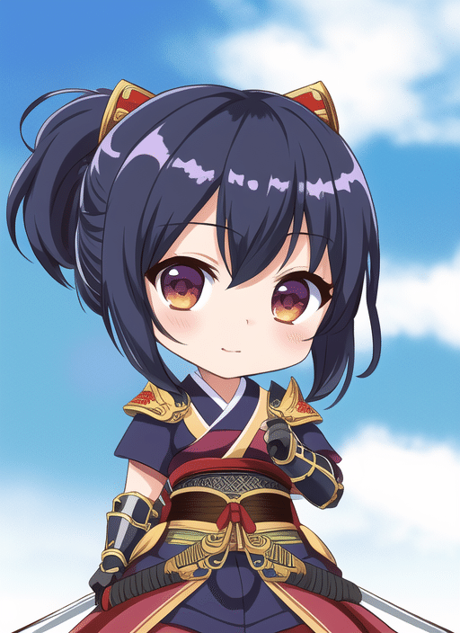 Aiイラスト23枚 戦国ソシャゲの汎用女武将キャラ お絵描きai 番茶 50代youtuber Note