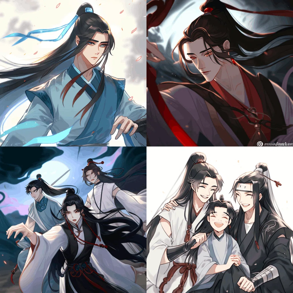Nijijoureneyが魔道祖師の藍忘機を描いてくれた｜みれのスクラップ