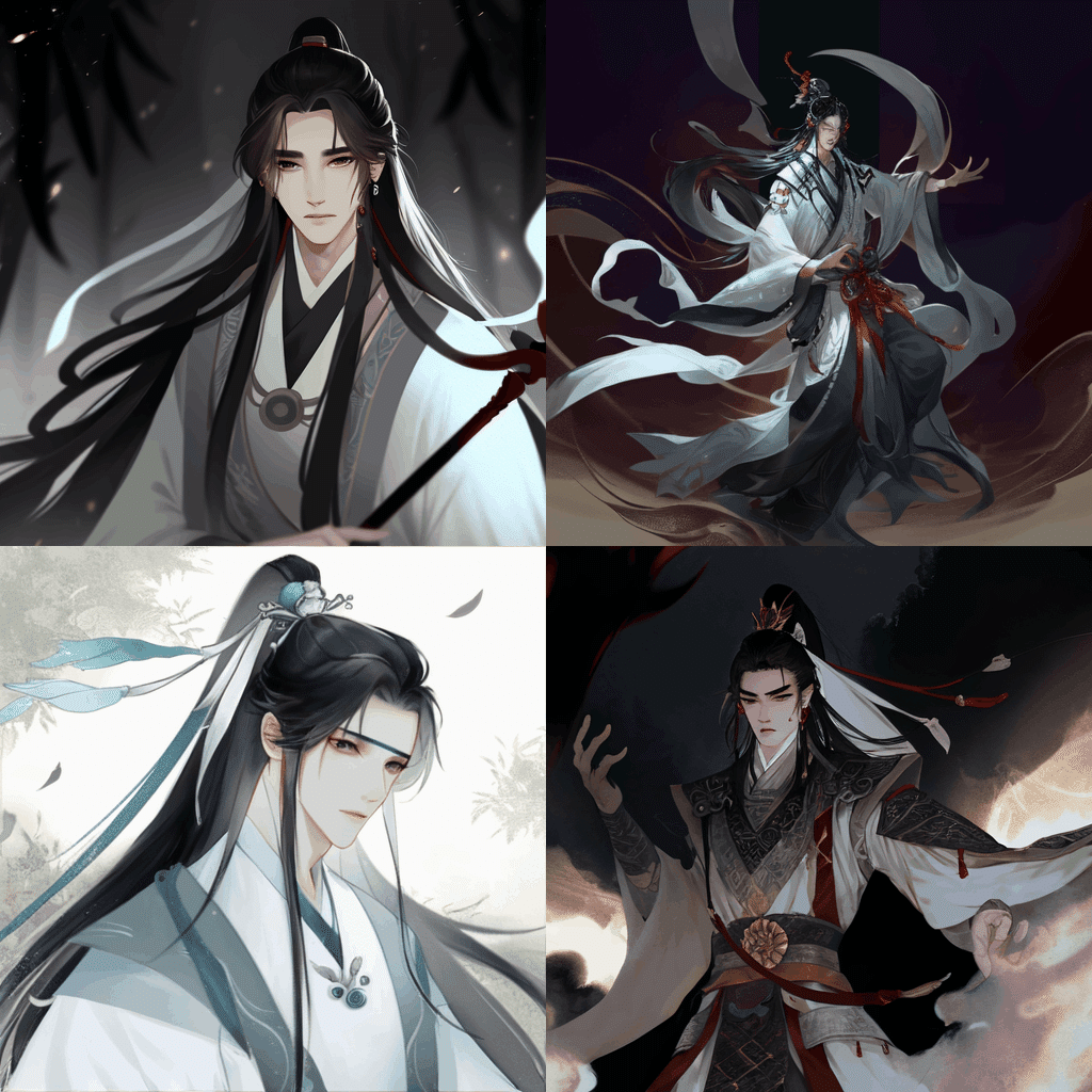 Nijijoureneyが魔道祖師の藍忘機を描いてくれた｜みれのスクラップ