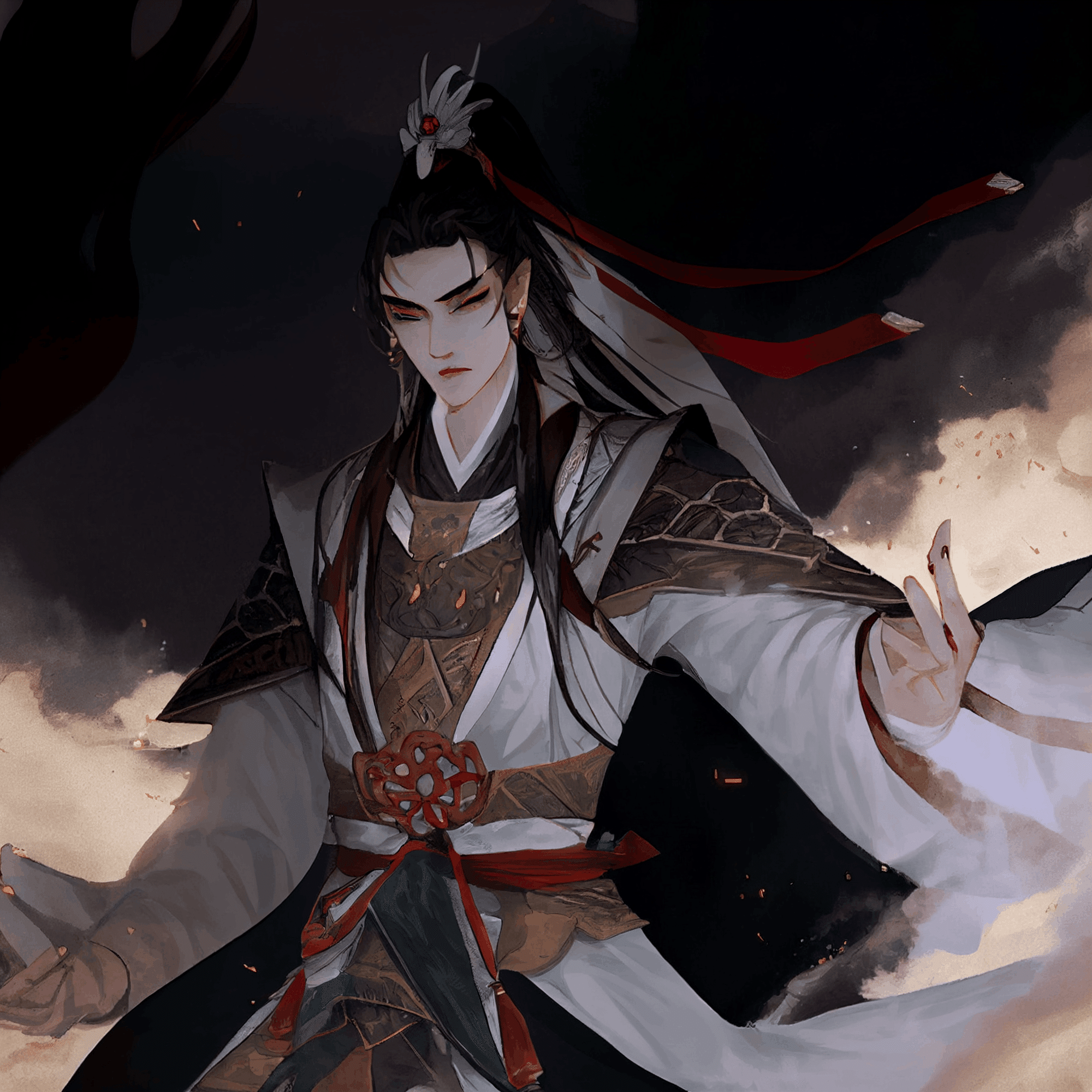 Nijijoureneyが魔道祖師の藍忘機を描いてくれた｜みれのスクラップ