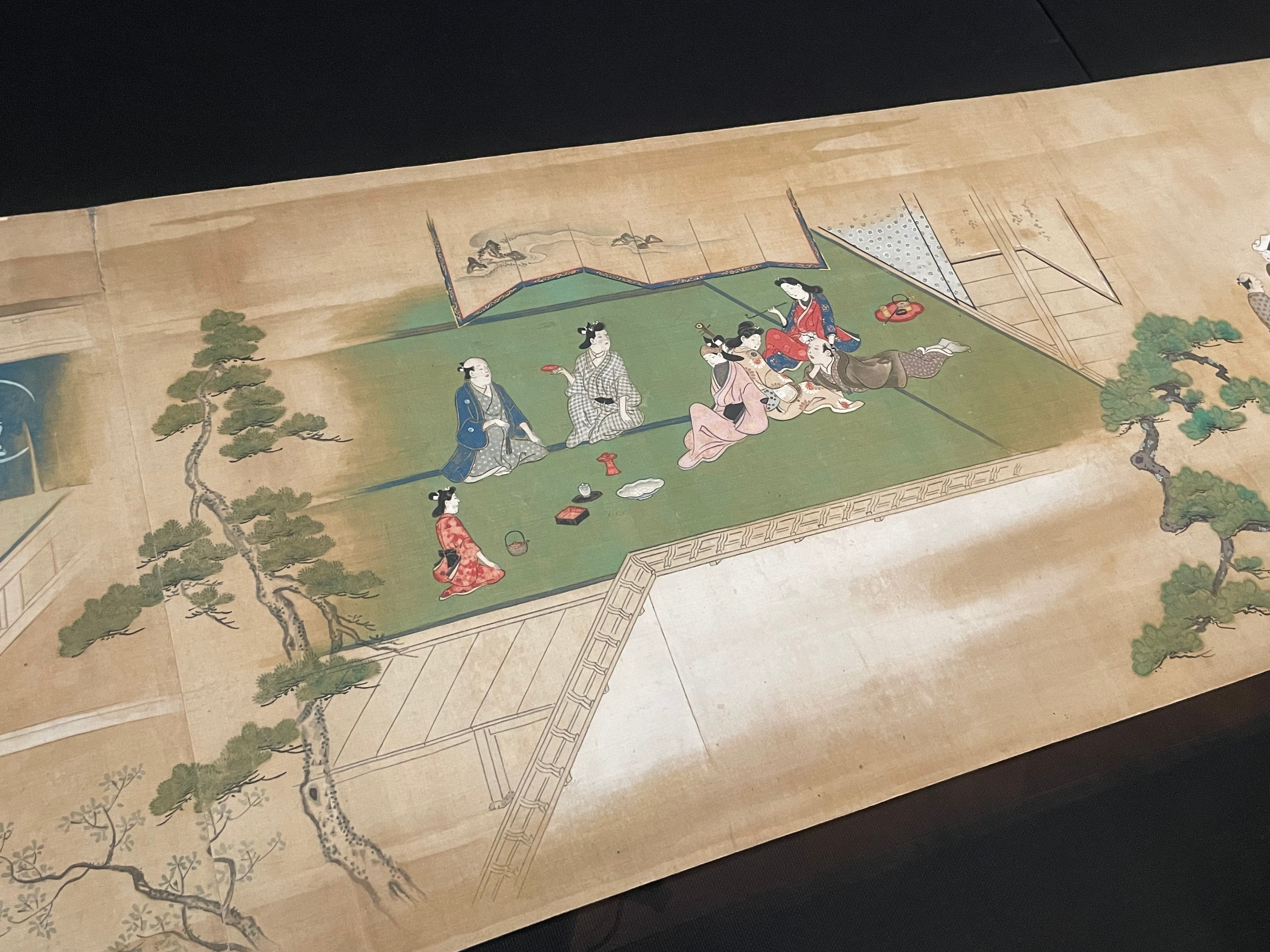 菱川師宣　紙本掛軸　【見返り美人】東京国立博物館蔵　巧藝画　師宣の代表作　桐箱 菱川師宣（もろのぶ）が『見返り美人』を描くまで…… ＠東京国立