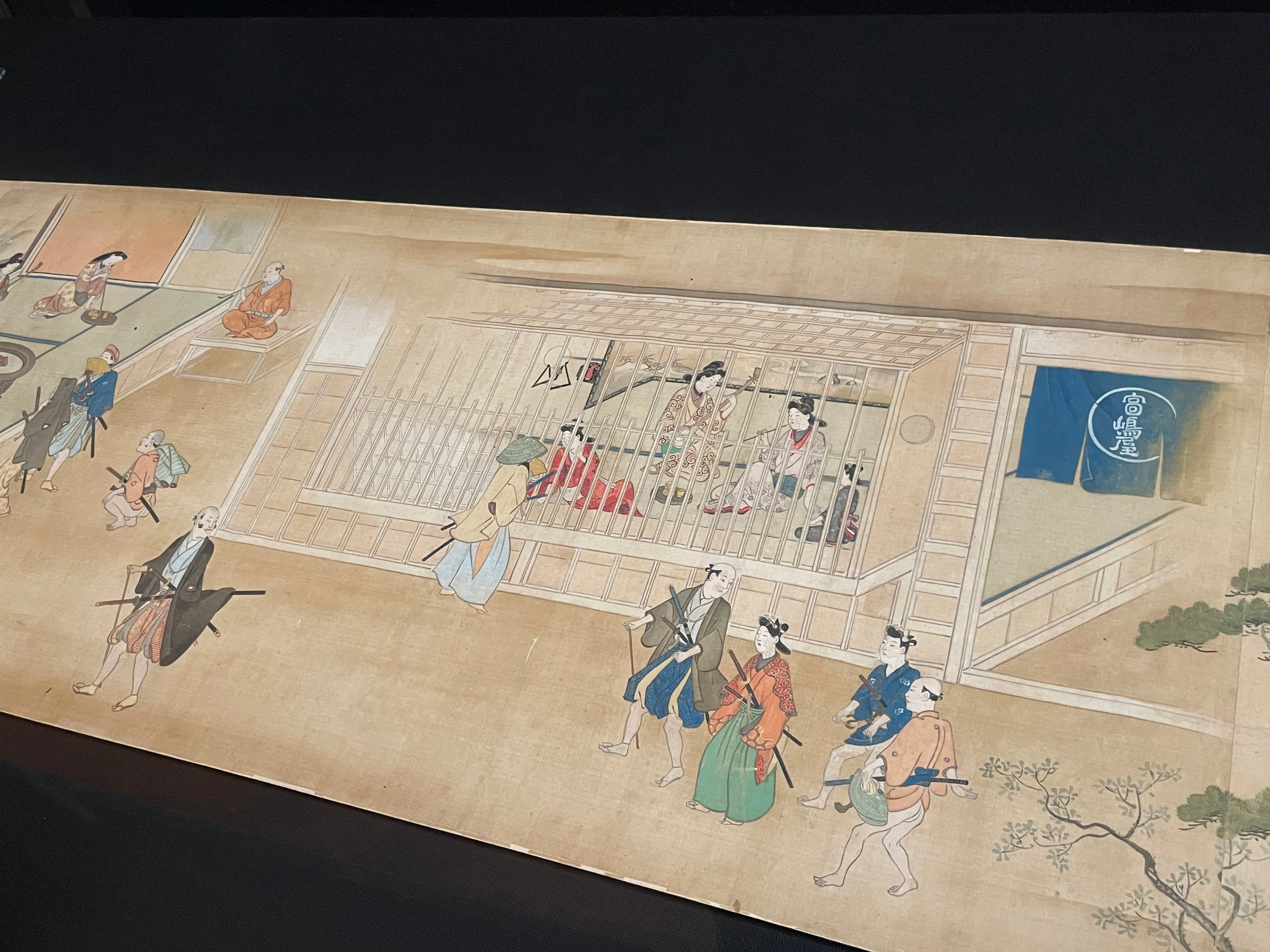 菱川師宣（もろのぶ）が『見返り美人』を描くまで…… ＠東京国立博物館