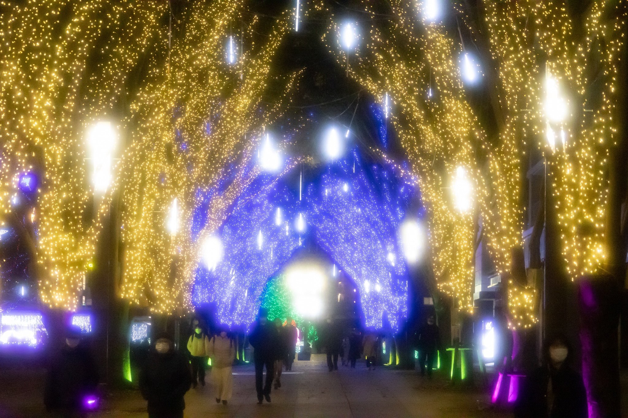 2022年のイルミネーション撮影｜七語零黎の「青・空・虹」