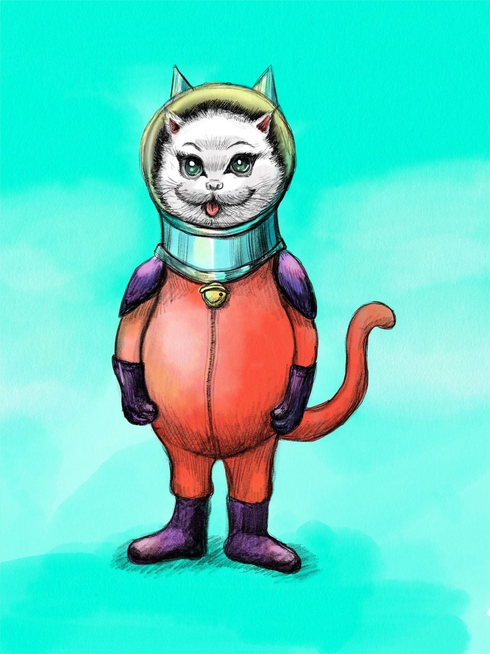 絵本NFT「SPACE SHIP'S CAT ズィットとガティート」について 絵本NFT「SPACE SHIP'S CAT ズィットとガティート」について