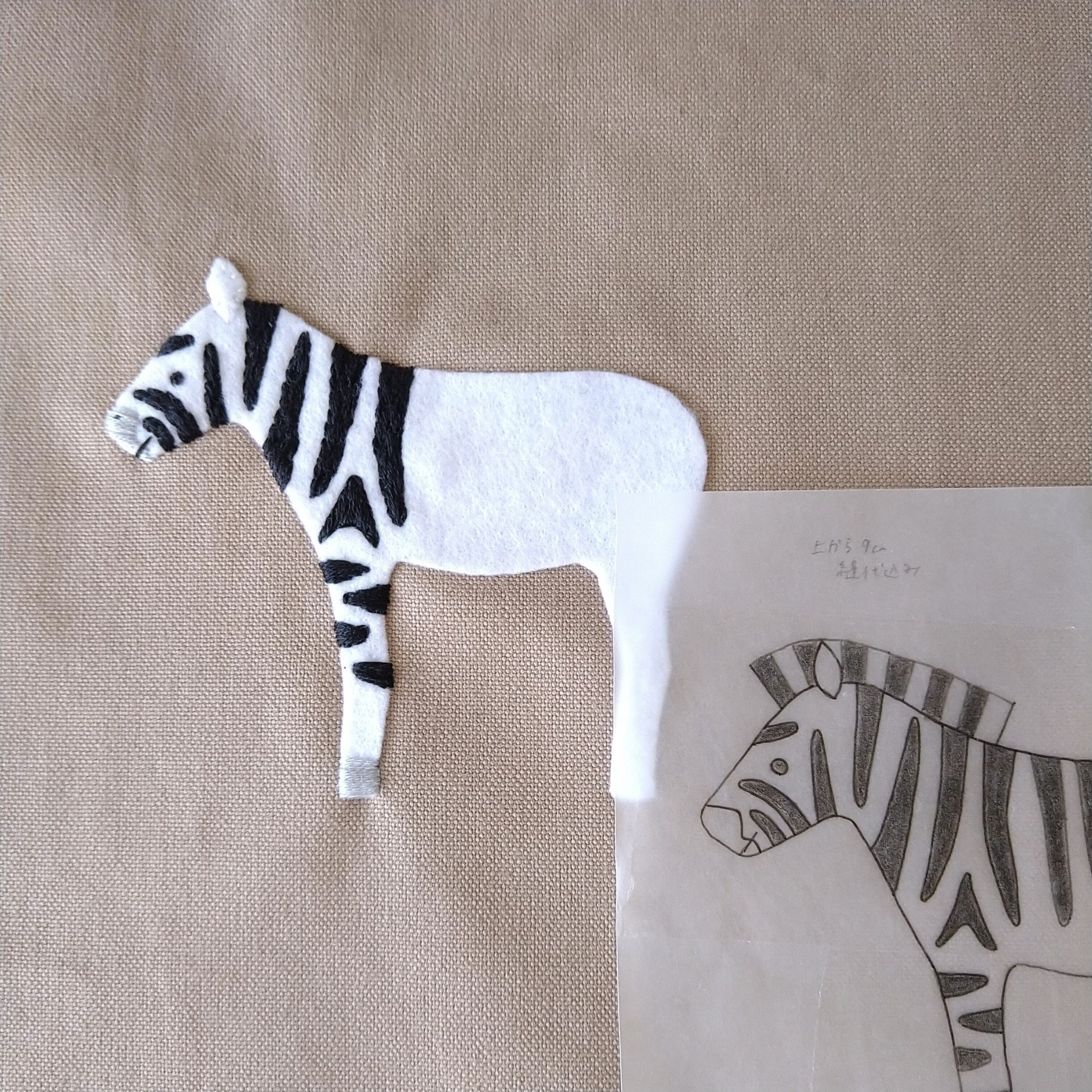 Apostrophe+s アトリエ日記5 シマウマのショルダーバッグ