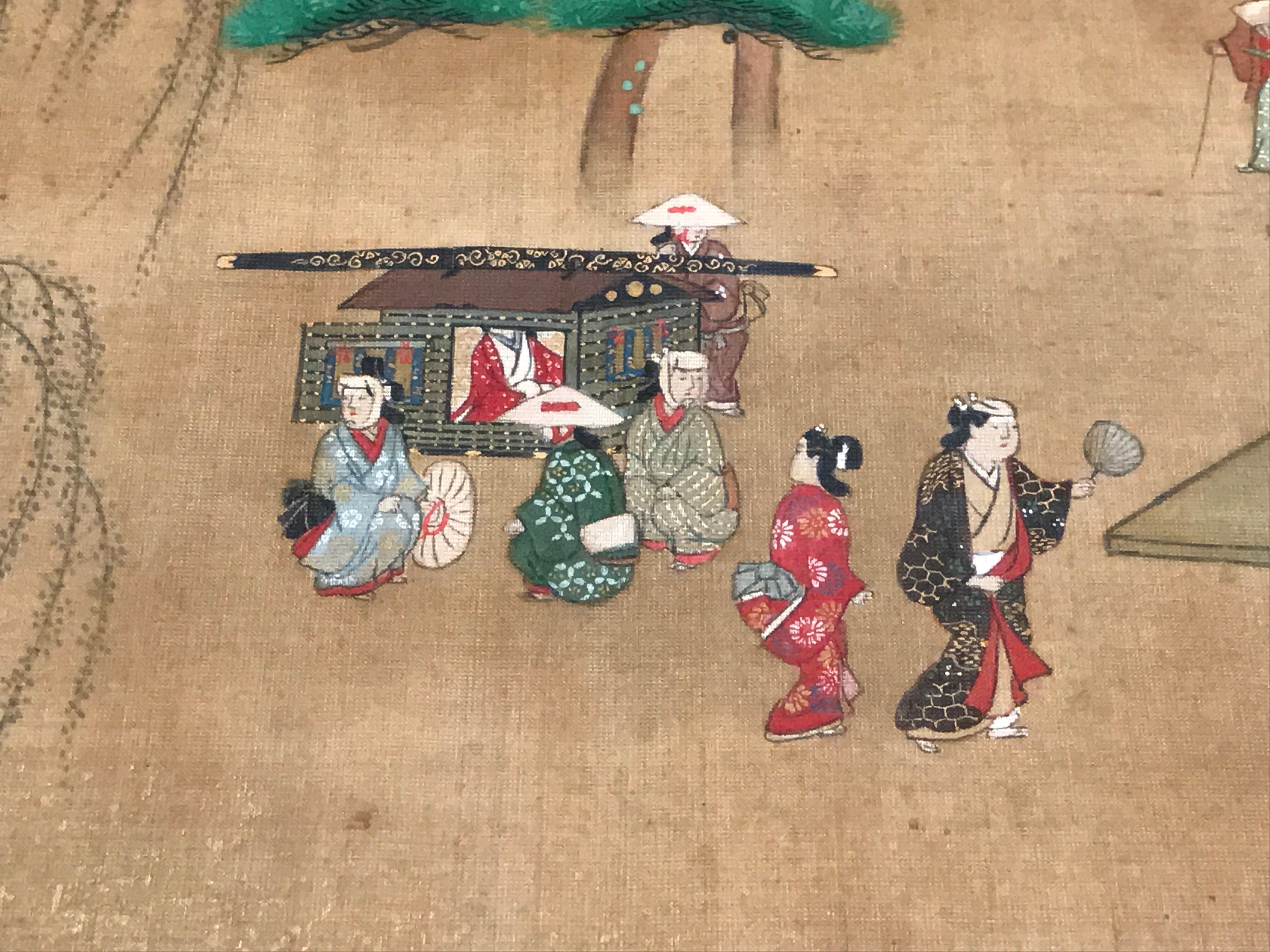 菱川師宣（もろのぶ）が『見返り美人』を描くまで…… ＠東京国立