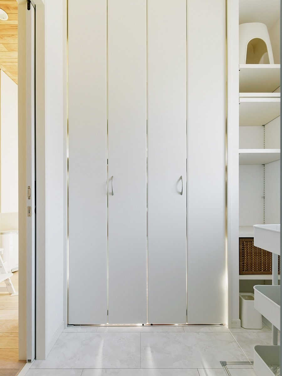 ランドリールームの収納