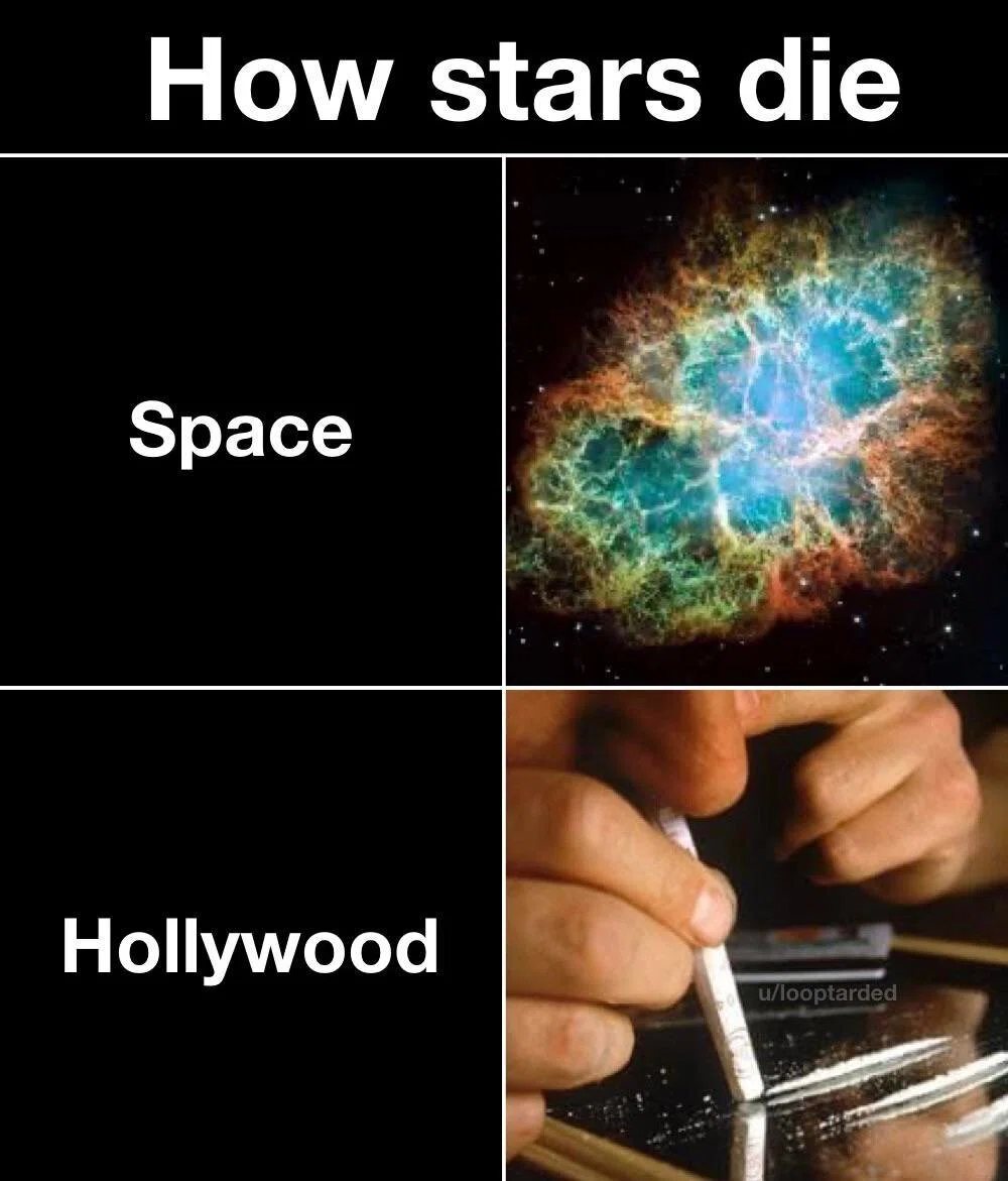 How stars die / Space / Hollywood