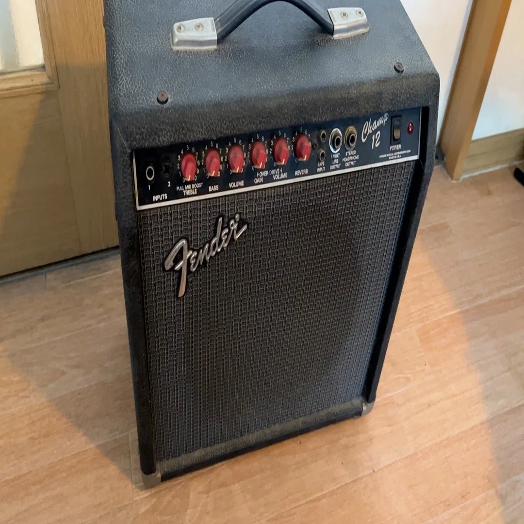 アンプ修理-Fender Champ12 インプットジャック-｜NAKADA Shugo