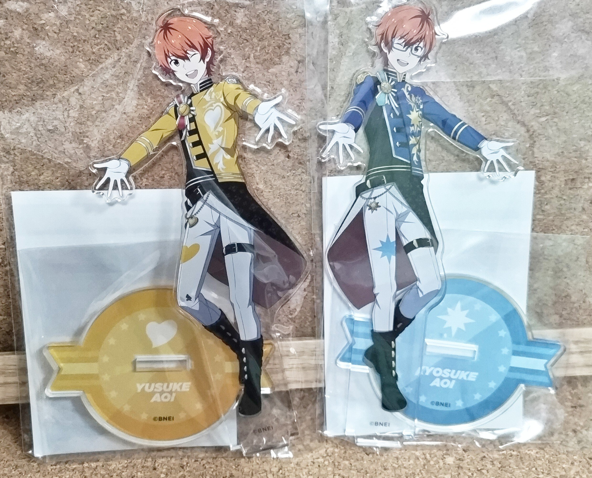【SideM】蒼井悠介 蒼井享介 ポプマスアクスタ SideMグッズ】2019〜2022年 プロミ 蒼井悠介・蒼井享介 公式