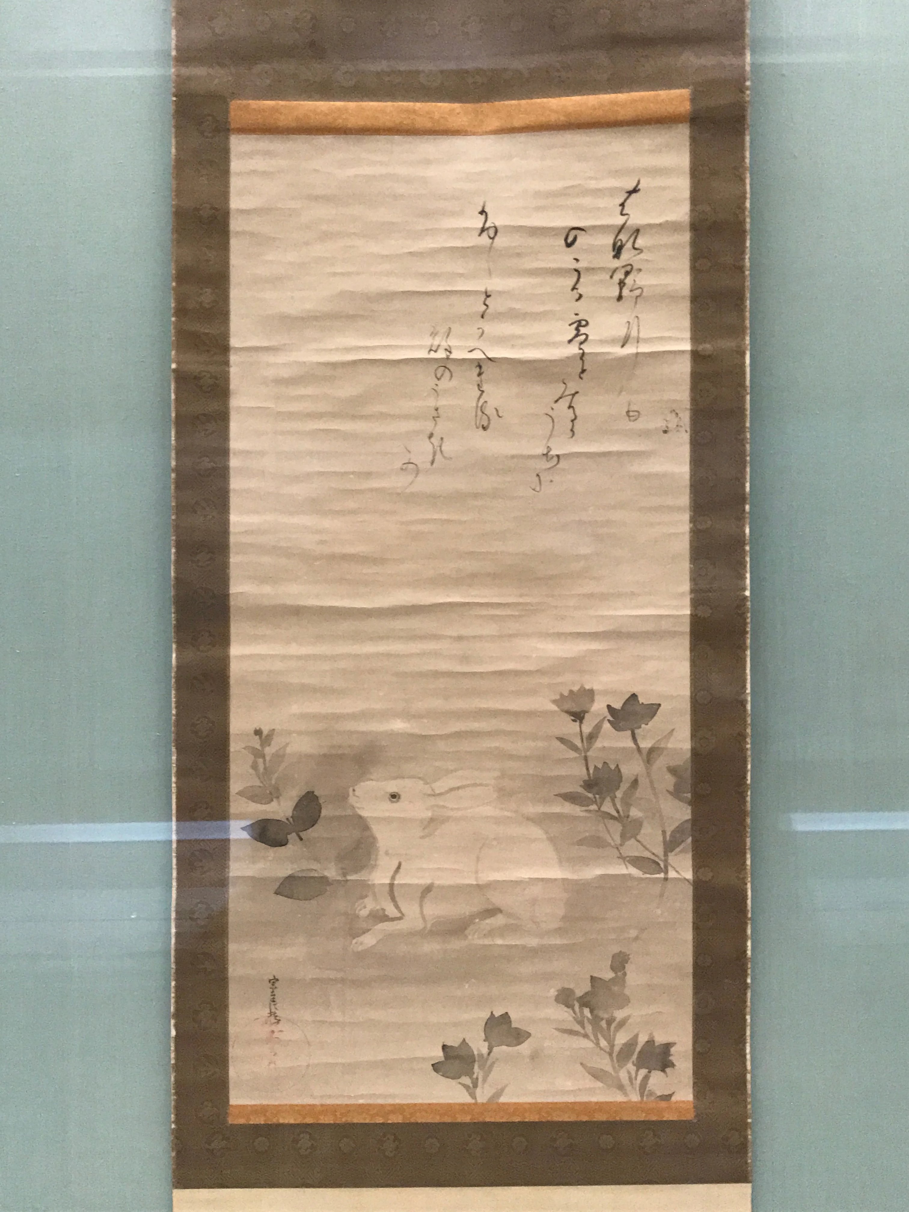 速水御舟【扇面】掛軸　識箱（検索／今村紫紅） 速水御舟←今村紫紅←俵屋宗達……つながっていく楽しさを味わえる東京