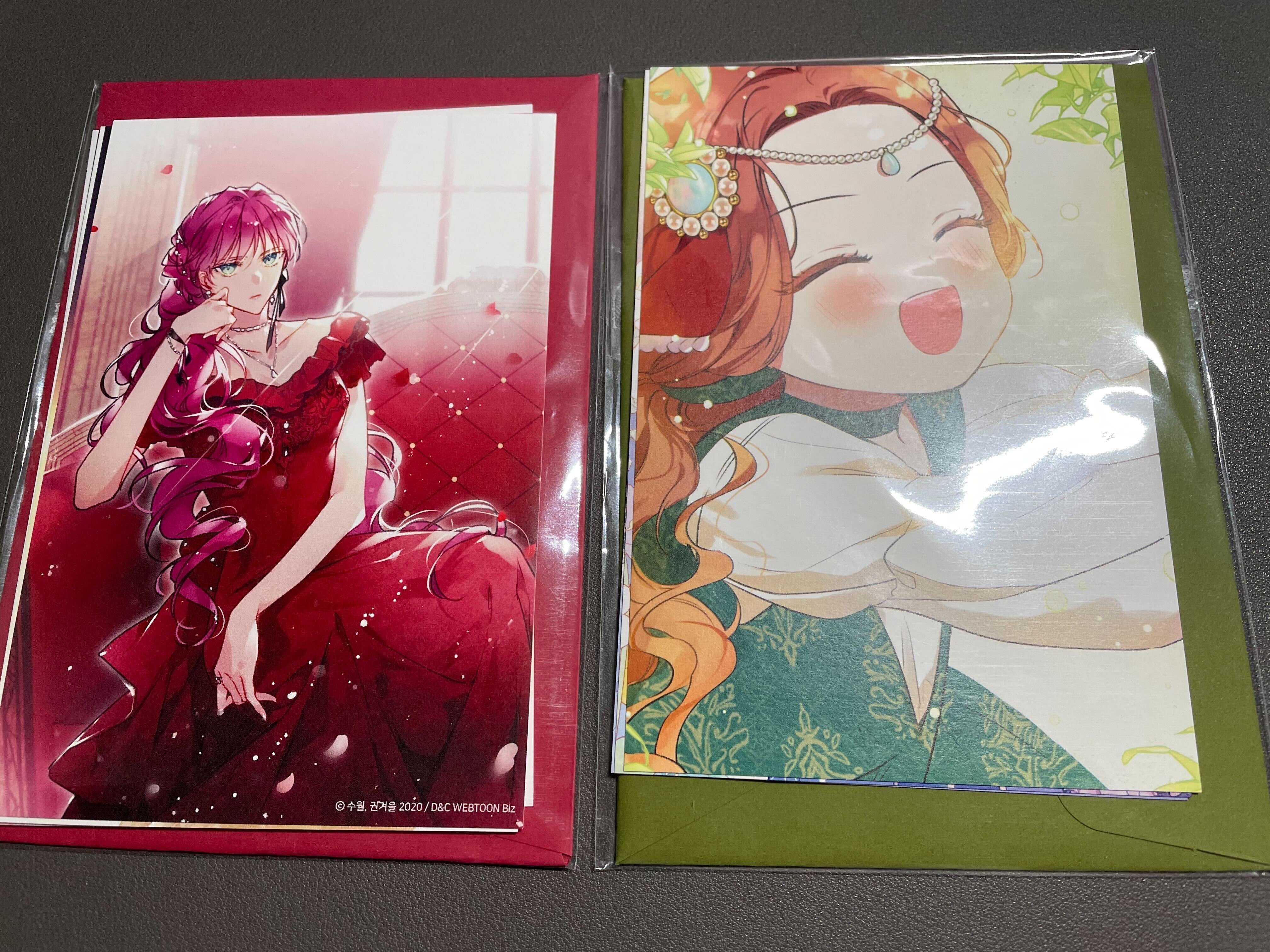 韓国AGF2022で購入したWEBTOON作品のグッズ紹介｜遠藤＠マンガ事業