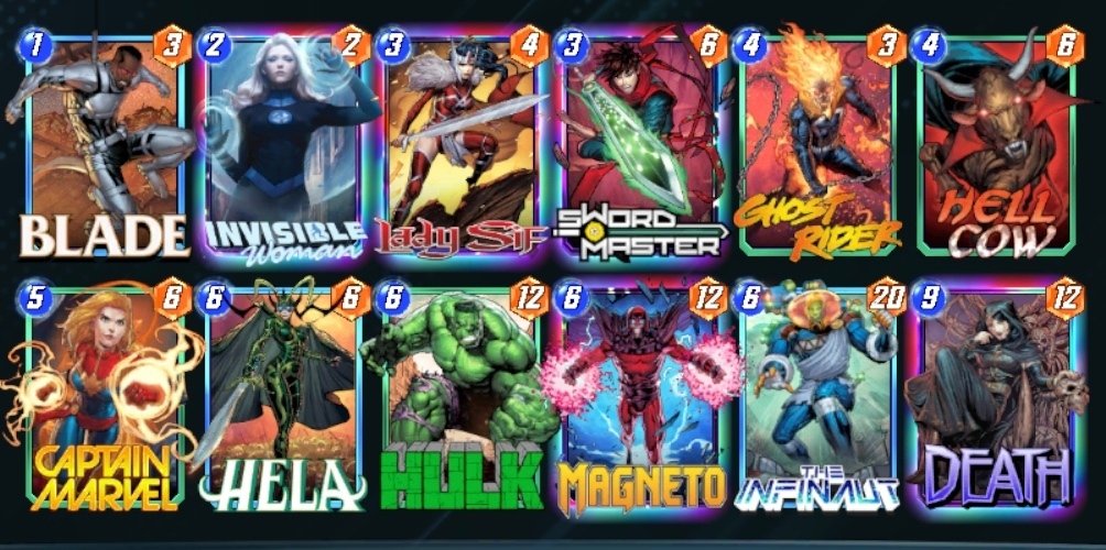 最安値に挑戦！ Marvel Snap デッキ解説】シリーズ3⃣デッキ「ディスカード ヴァイスシュヴァルツ