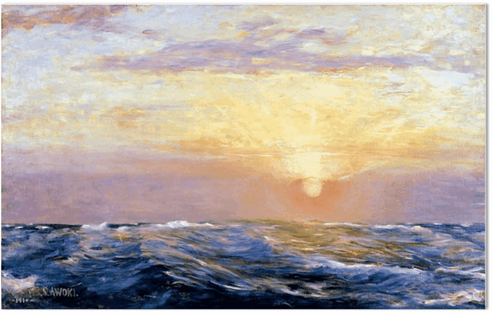 ワタクシ流☆絵解き館その216 青木繁「運命」ー絵画エッセイ風に(青木