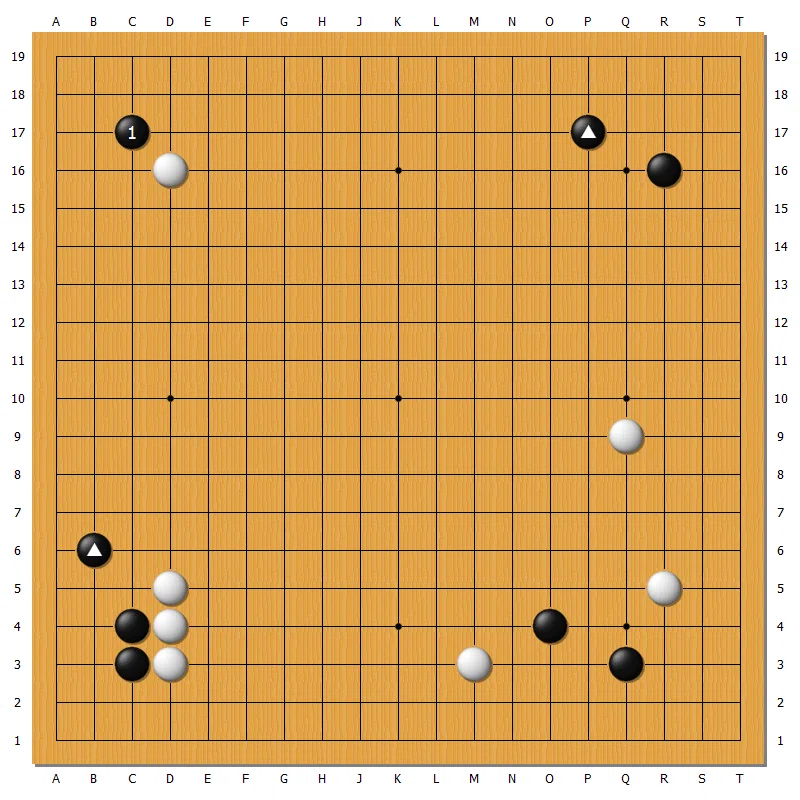 【布石力向上プラン】小目布石(小ゲイマジマリ)黒の構想④「ツメに手抜きで三々」|井場悠史