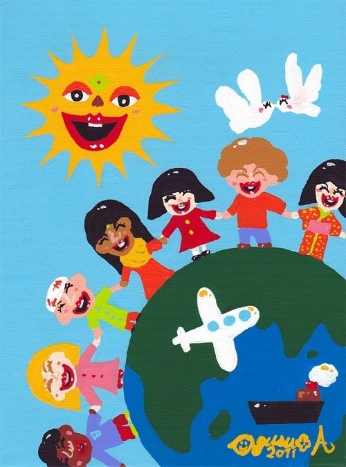 画家 小楠アキコ プロフィール 経歴｜ハッピー太陽画家小楠アキコ