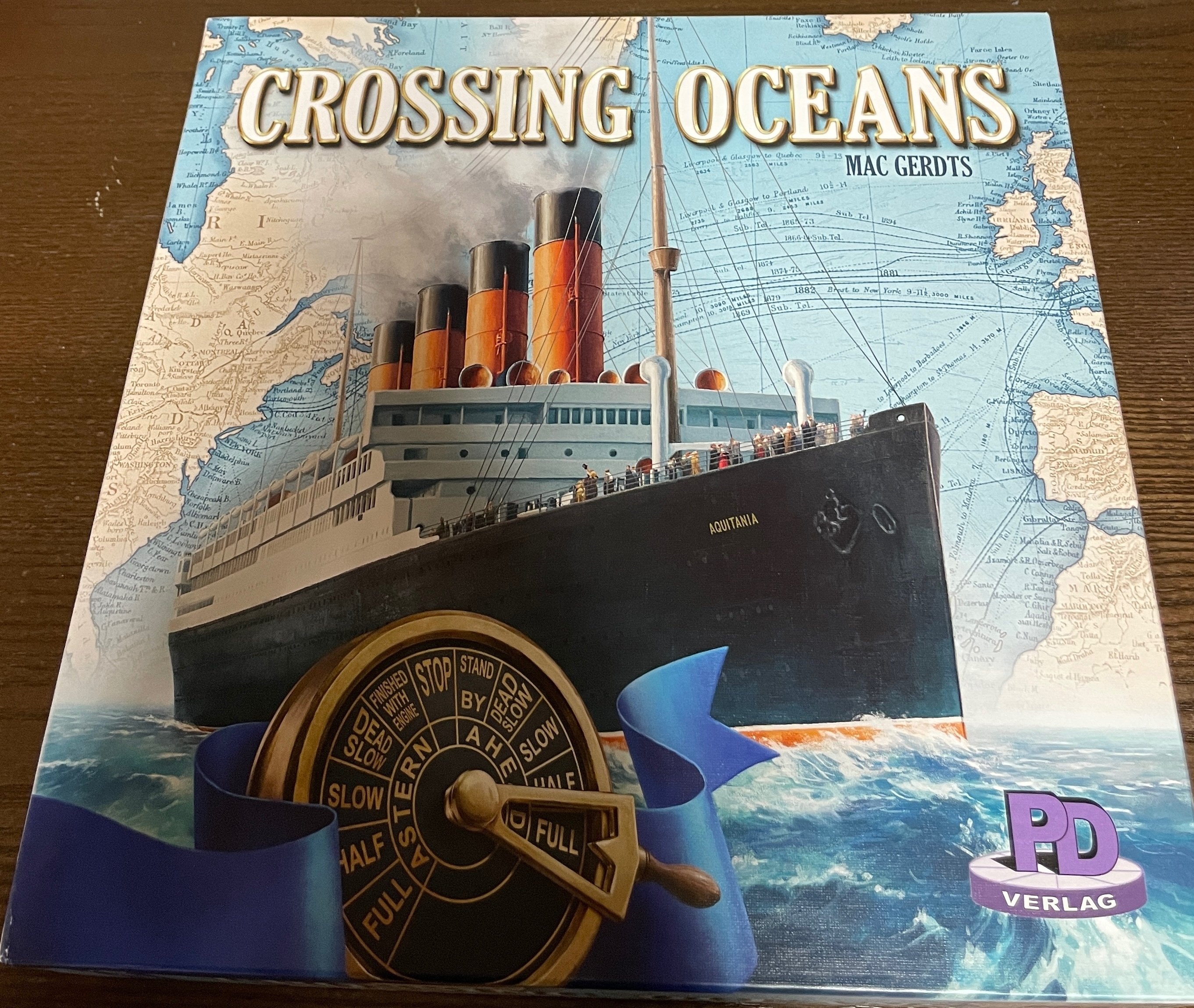 Amazon | ボードゲーム Crossing Oceans 経済テーマボードゲーム